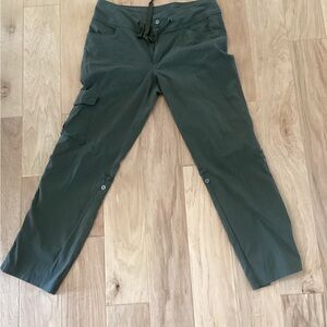 Columbia womens  Olive Drawstring hiking Pants